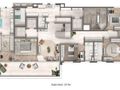 Planta 05 - 4 dorm 559,36m² - cobertura duplex - inferior