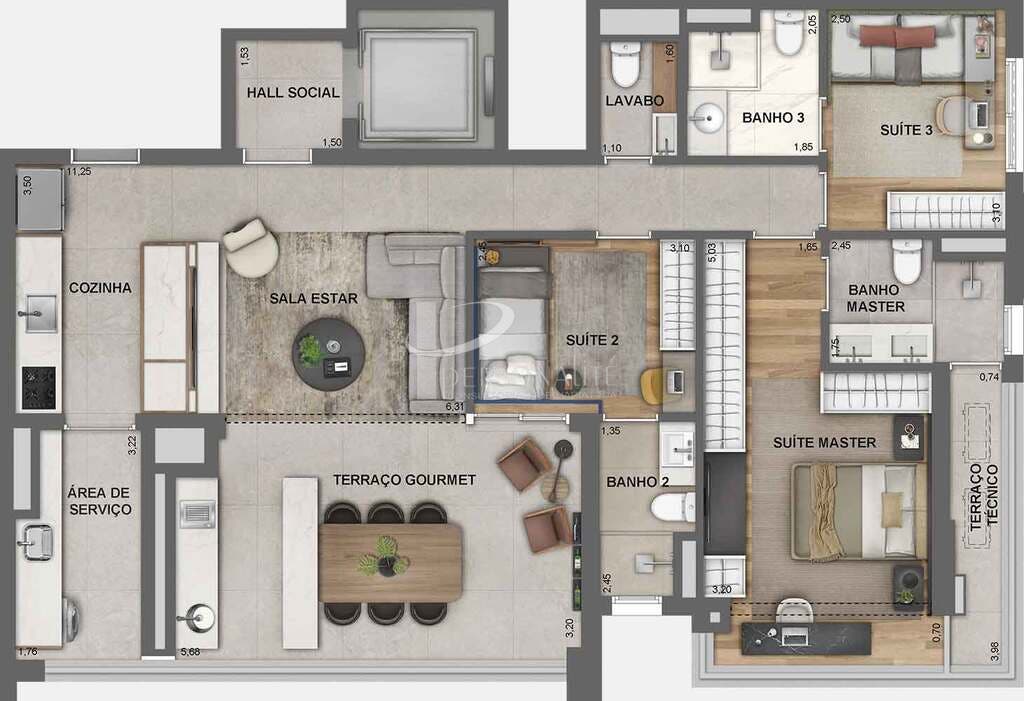 Apartamento, 2 quartos, 66 m² - Foto 32