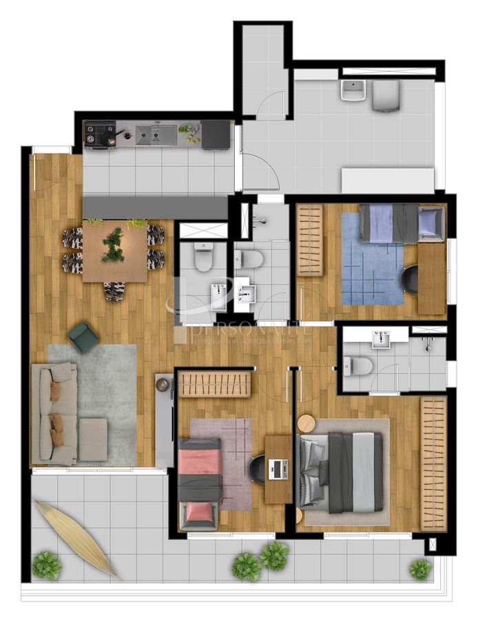 Apartamento, 3 quartos, 105 m² - Foto 51