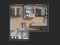 Planta 03 - 2 dorms