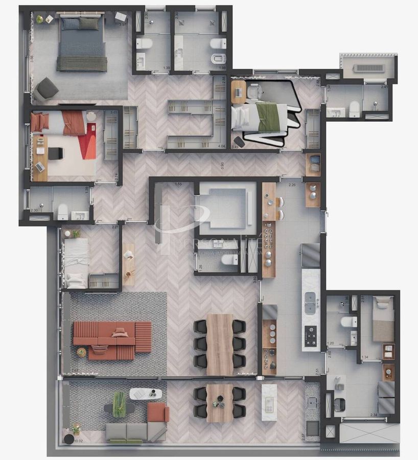 Apartamento, 3 quartos, 210 m² - Foto 31