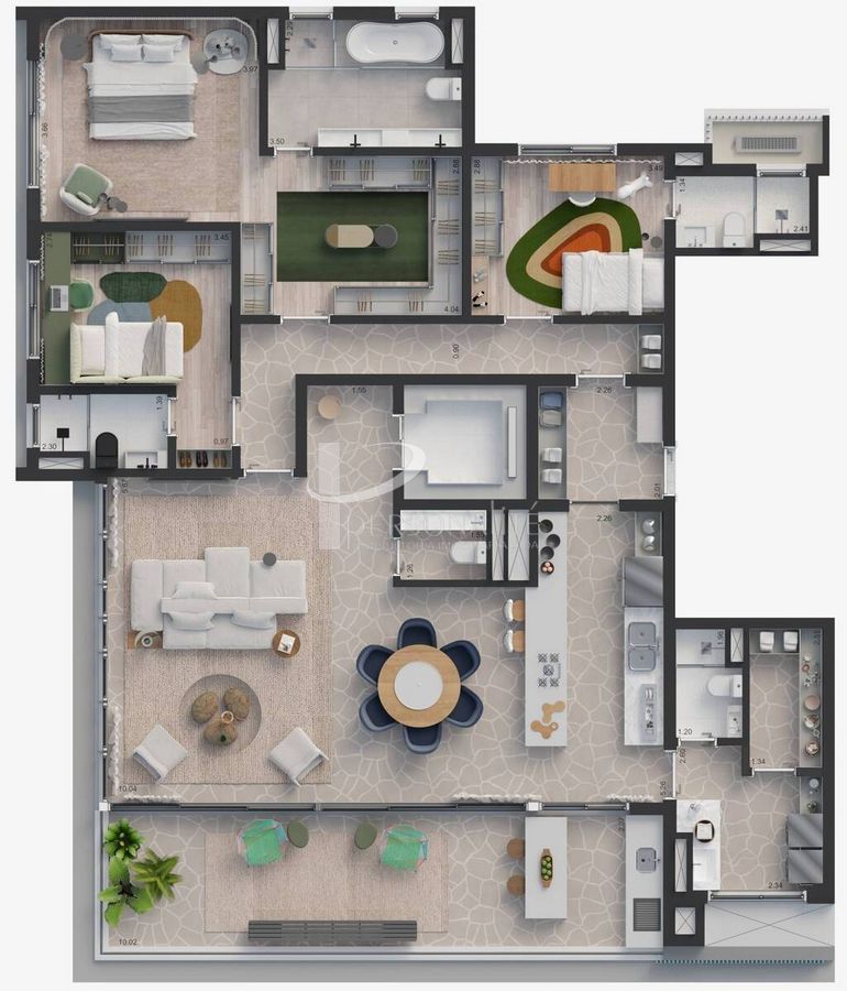Apartamento, 3 quartos, 210 m² - Foto 29
