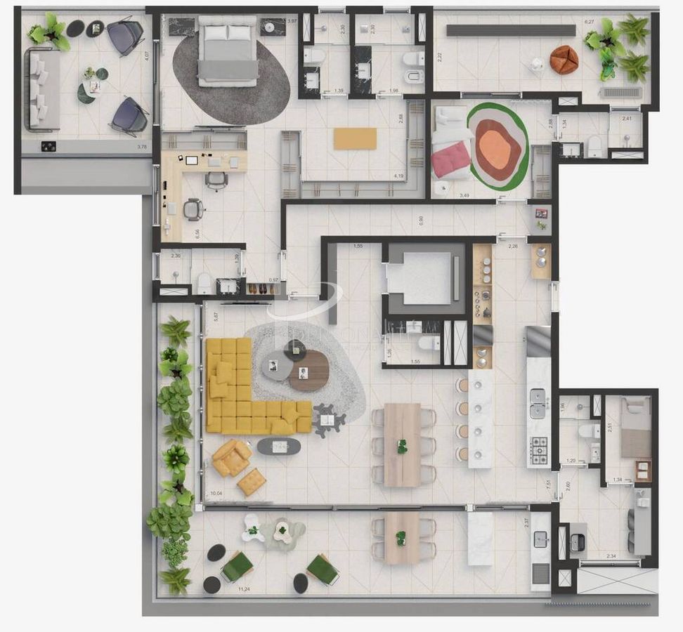 Apartamento, 3 quartos, 210 m² - Foto 25