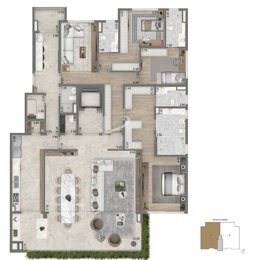 Apartamento, 4 quartos, 233 m² - Foto 25