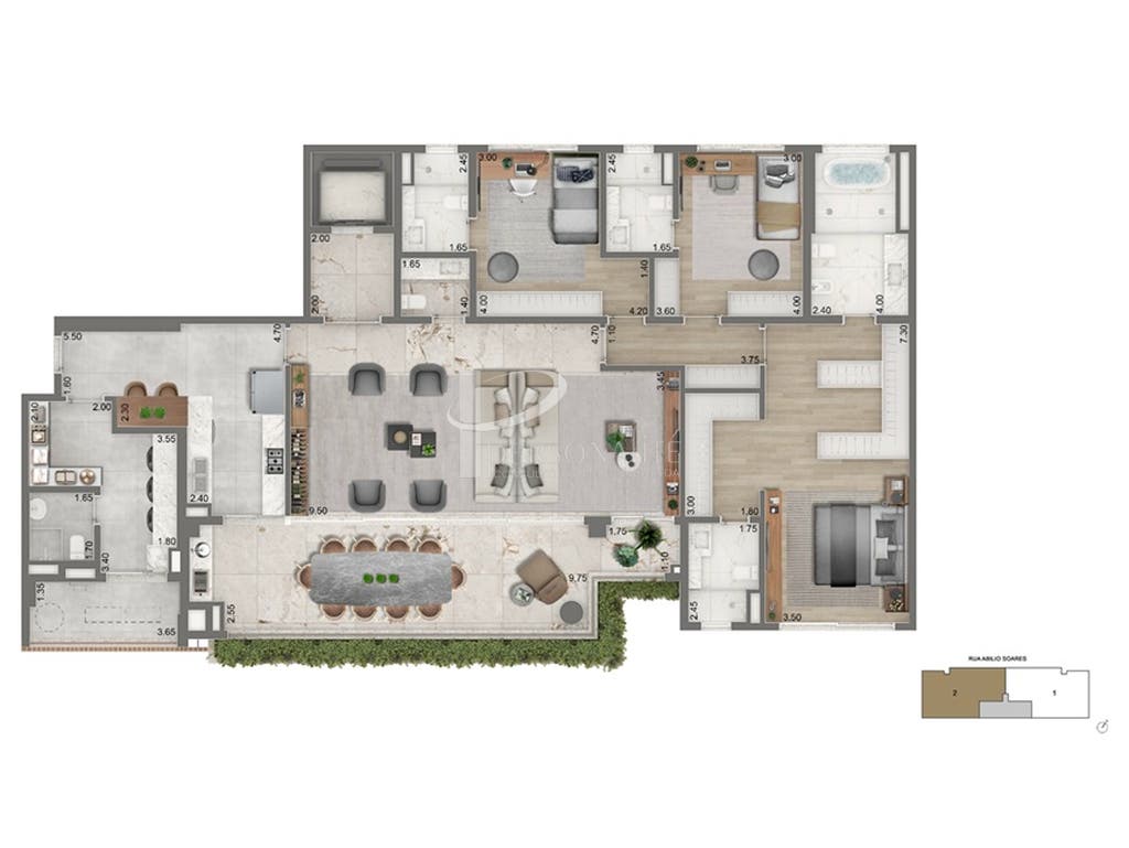 Apartamento, 4 quartos, 233 m² - Foto 20