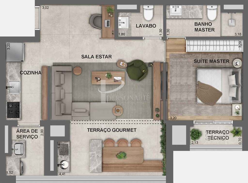 Apartamento, 2 quartos, 66 m² - Foto 29