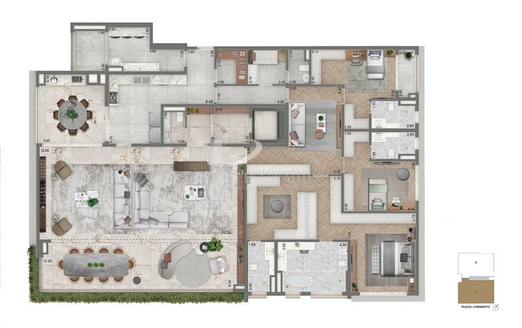 Apartamento, 4 quartos, 233 m² - Foto 27