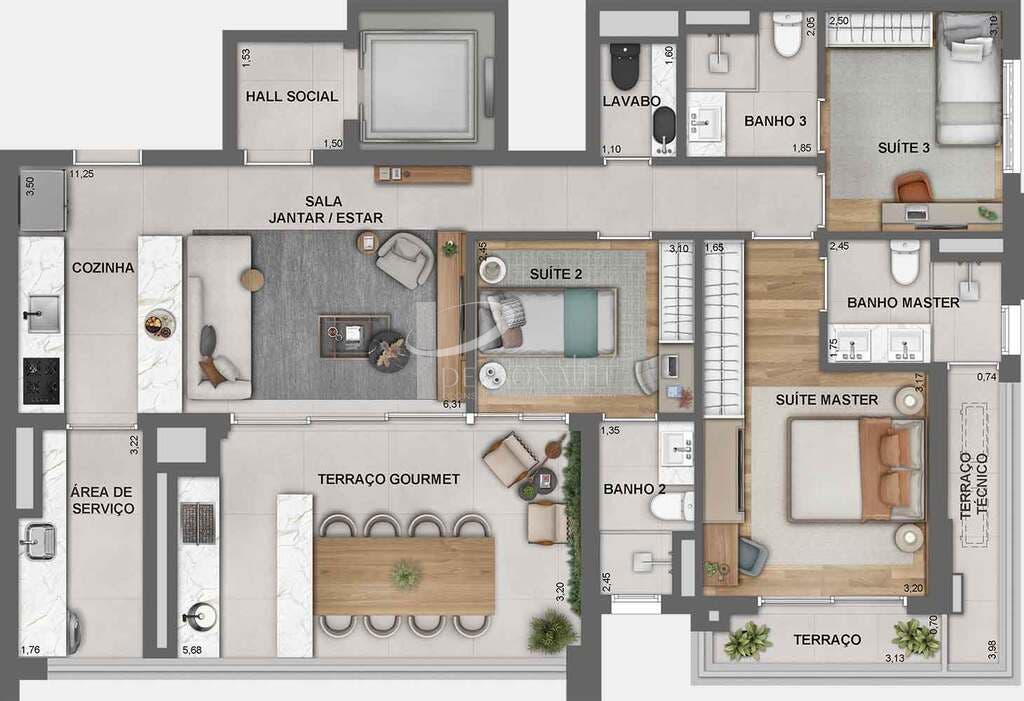 Apartamento, 2 quartos, 66 m² - Foto 34