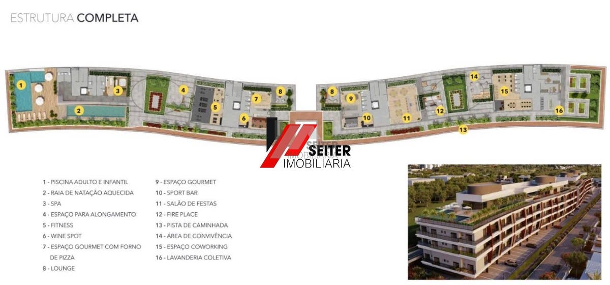 Apartamento studio venda Saco Grande Florianópolis