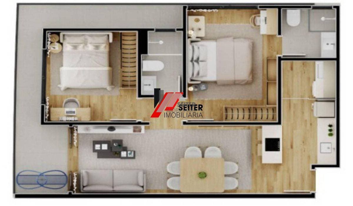 Apartamento studio venda Saco Grande Florianópolis