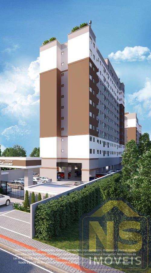 Apartamento de 2 quartos, 45m² no bairro Cordeiros, em Itajaí | Eu Corretor