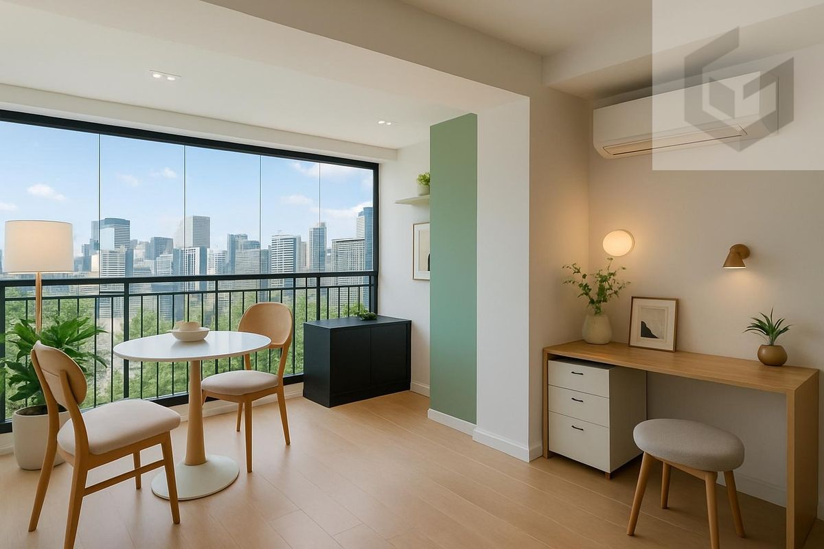 Apartamento com 1 quarto para Locação, Vila Cordeiro - São Paulo