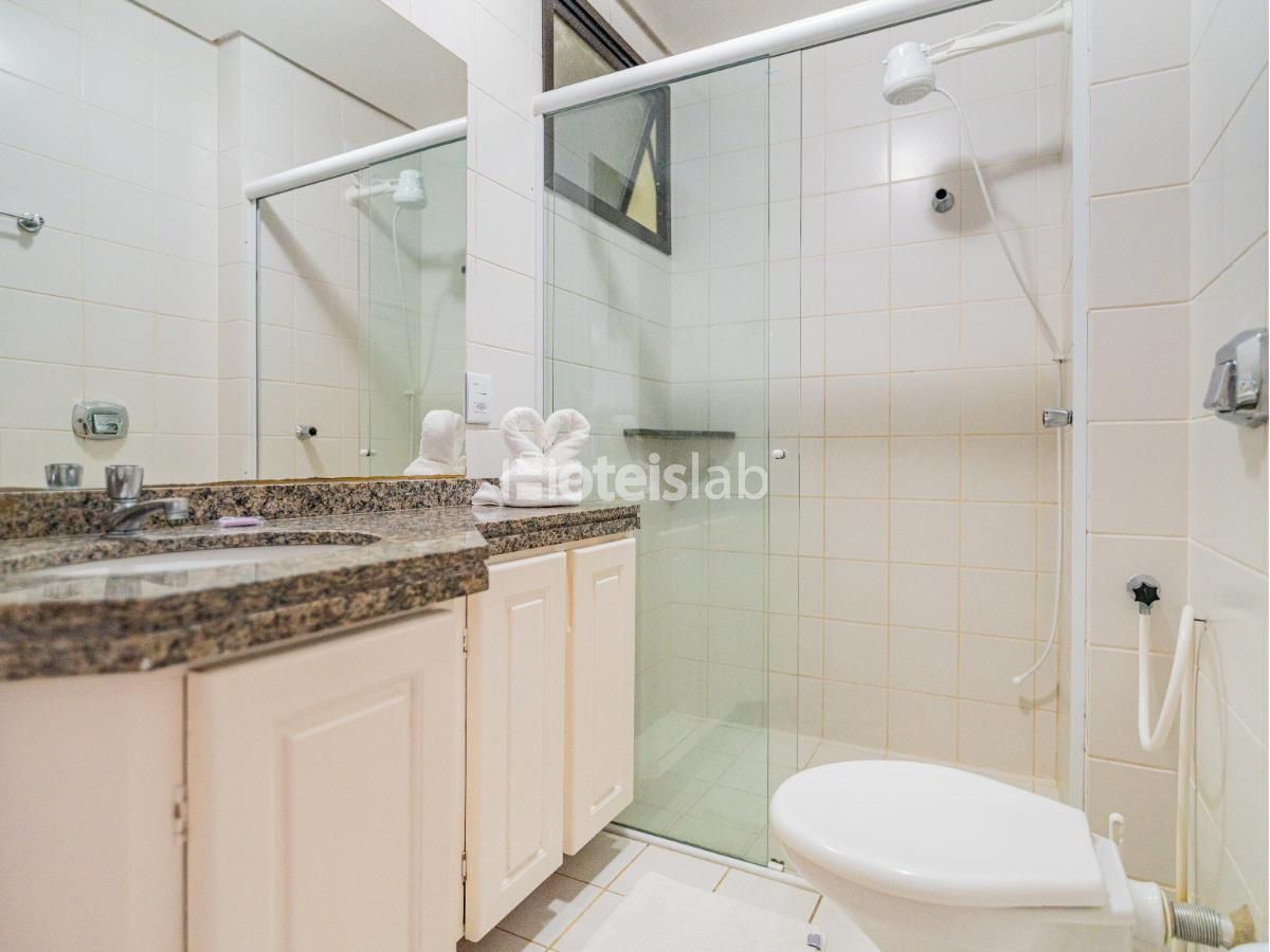 Lindo apartamento com vista lateral para o mar em Canasvieiras