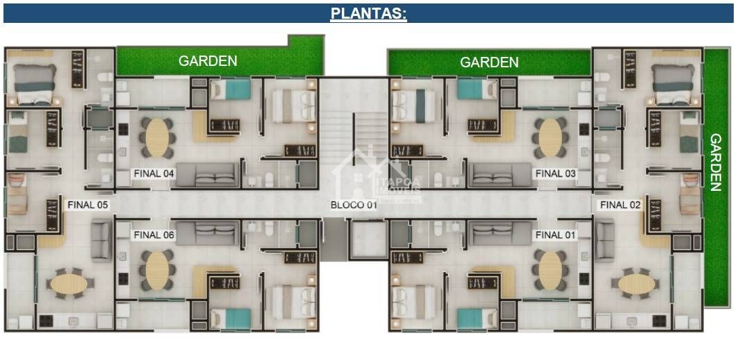 Lançamento Residencial Ouro Preto, apenas 900 metros do mar em Itapoá/SC.