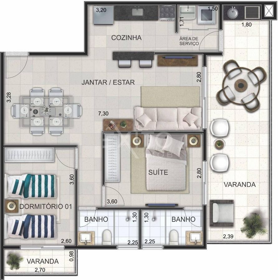 Apartamento, 2 quartos, 86 m² - Foto 16