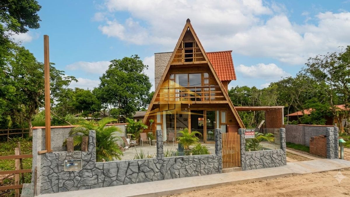 CHALÉ DE 3 QUARTOS EM ITAPOÁ - ROSA DOS VENTOS - Casa em Rosa dos Ventos, Itapoá - à venda - LIMA ARQUITETURA E CONSTRUÇÕES