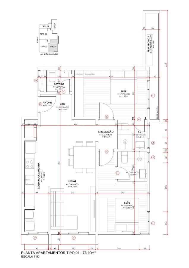 990 Square no Centro, Navegantes, SC