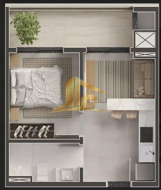 Apartamento, 1 quarto, 28 m² - Foto 34