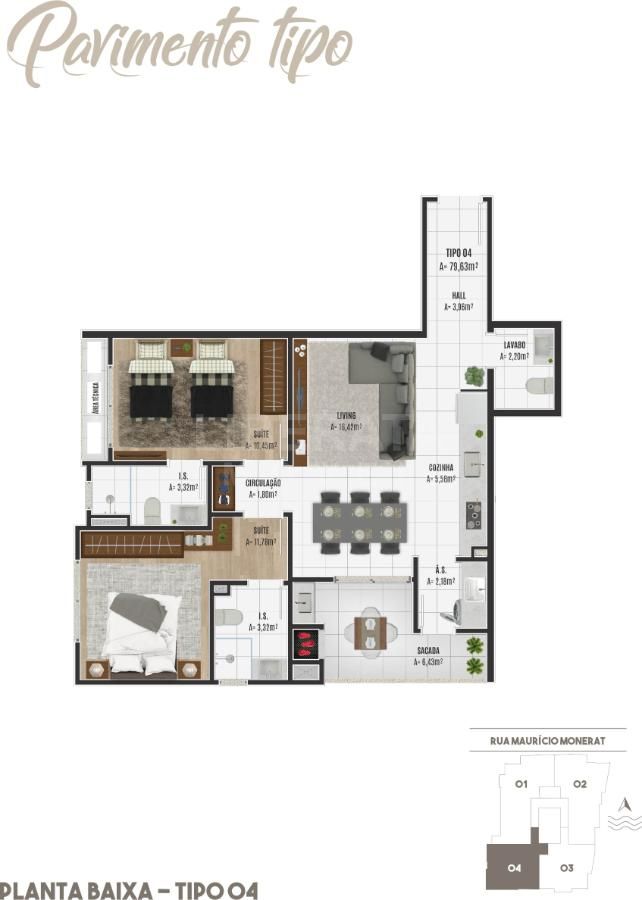 Residencial Ilha de San Andrés em Gravatá, Navegantes, SC
