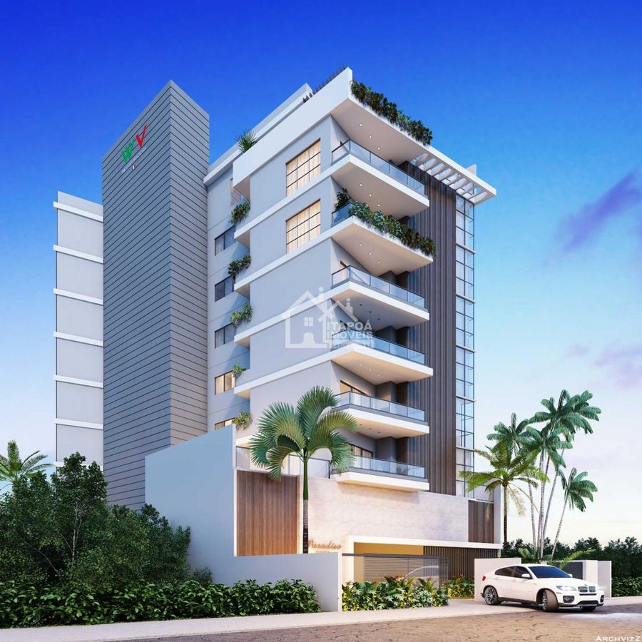 Residencial Paradiso apartamento apenas 60 metros do mar em Itapoá/SC