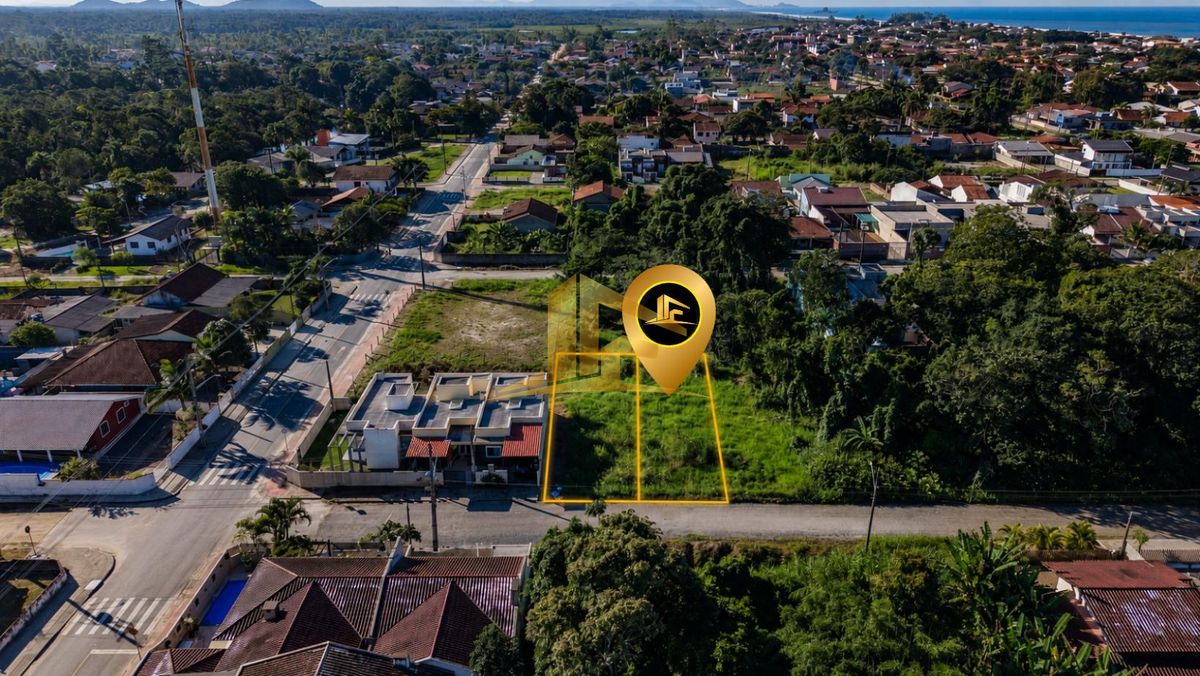 TERRENO DE 180M² NA BARRA DO SAI - Lote/Terreno em Itapema do Saí, Itapoá - à venda - LIMA ARQUITETURA E CONSTRUÇÕES
