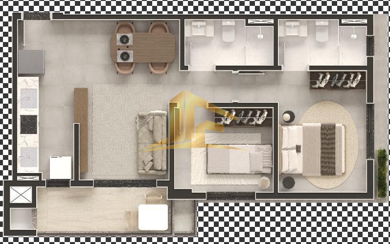 Apartamento, 1 quarto, 28 m² - Foto 29