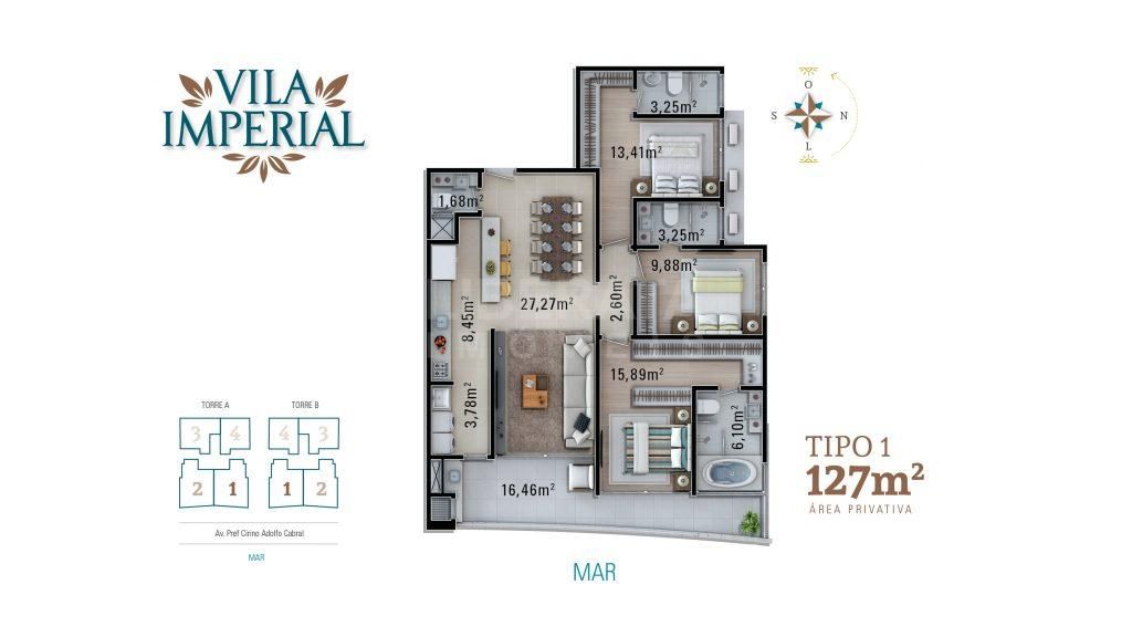 Vila Imperial no São Pedro, Navegantes, SC