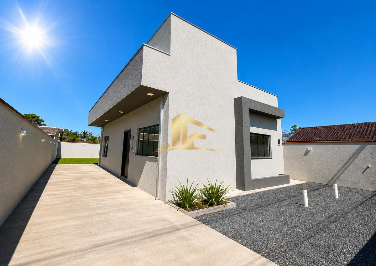 Casa Nova com 3 Quartos no Sai Mirim - Itapoa - Casa em Sai Mirim, Itapoá - à venda - LIMA ARQUITETURA E CONSTRUÇÕES