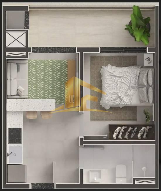 Apartamento, 1 quarto, 28 m² - Foto 35