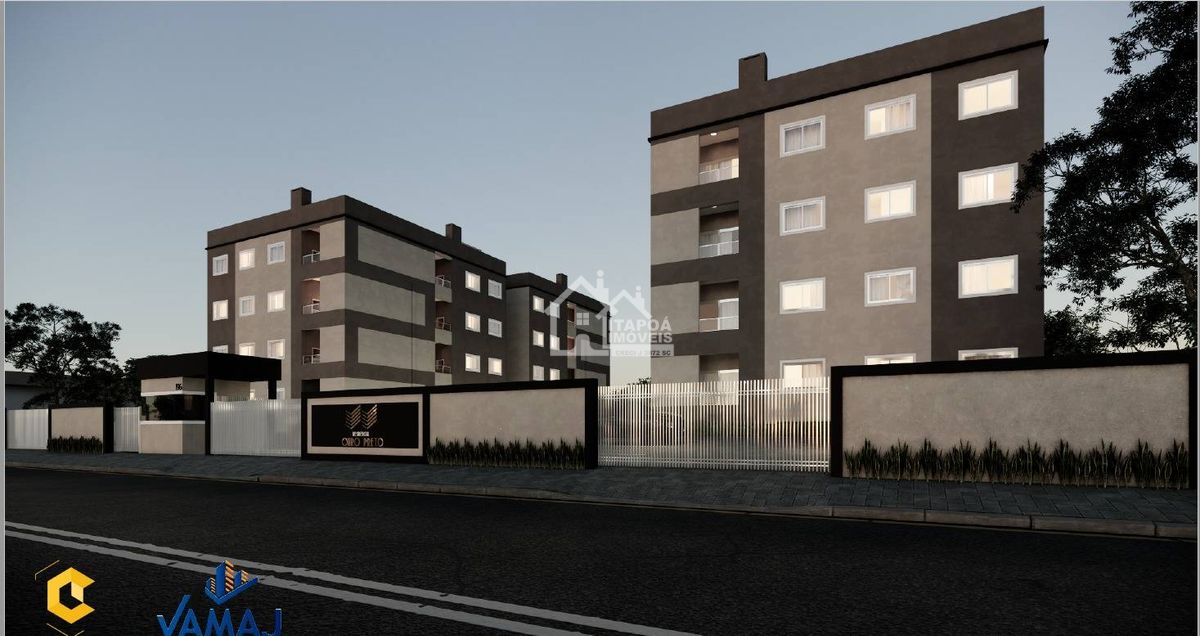 Lançamento Residencial Ouro Preto, 2 a 3 dormitórios com garden Balneário Itapoá apenas 900 metros do mar em Itapoá/SC.