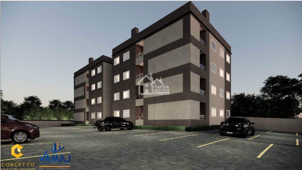 Lançamento Residencial Ouro Preto, 2 a 3 dormitórios com garden Balneário Itapoá apenas 900 metros do mar em Itapoá/SC.