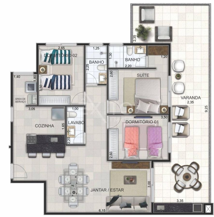Apartamento, 2 quartos, 86 m² - Foto 15