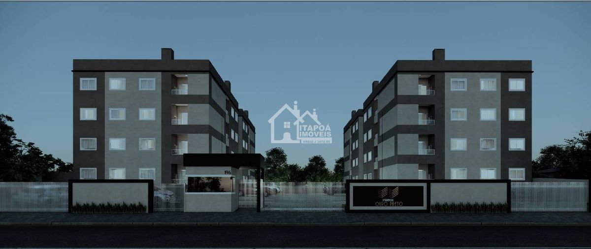 Lançamento Residencial Ouro Preto, 2 a 3 dormitórios com garden Balneário Itapoá apenas 900 metros do mar em Itapoá/SC.