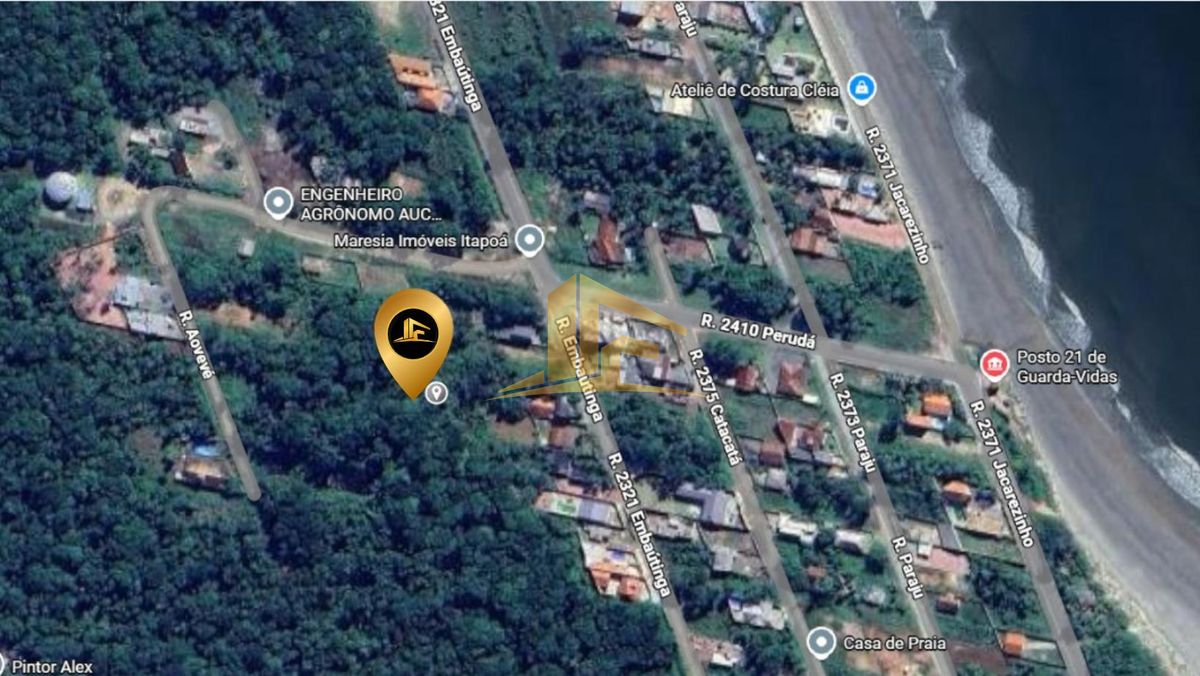 Terreno de 375M² no Rosa dos Ventos em Itapoá - Lote/Terreno em Rosa dos Ventos, Itapoá - à venda - LIMA ARQUITETURA E CONSTRUÇÕES