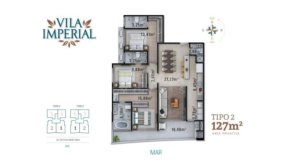 Vila Imperial no São Pedro, Navegantes, SC
