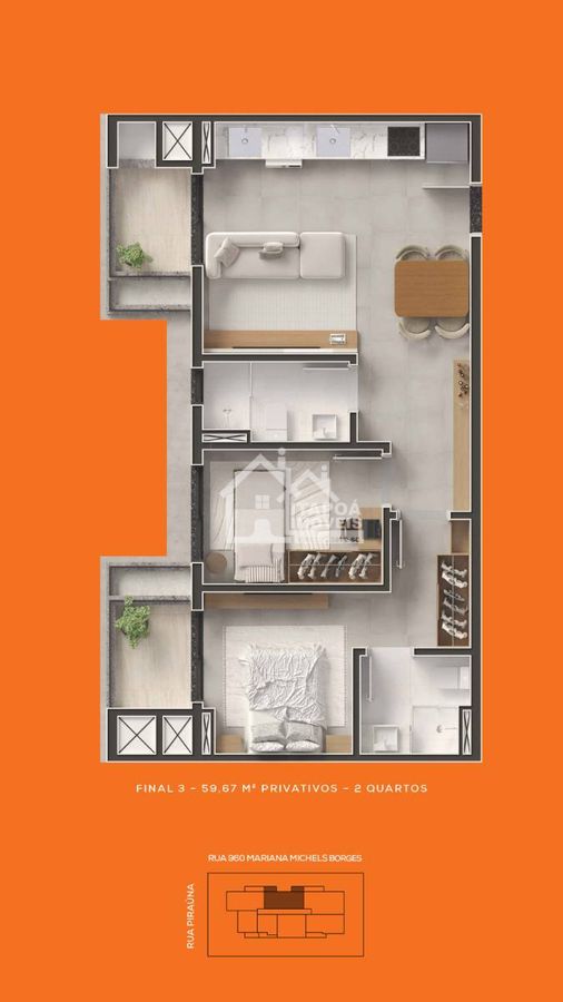 Apartamento, 1 quarto, 29 m² - Foto 47