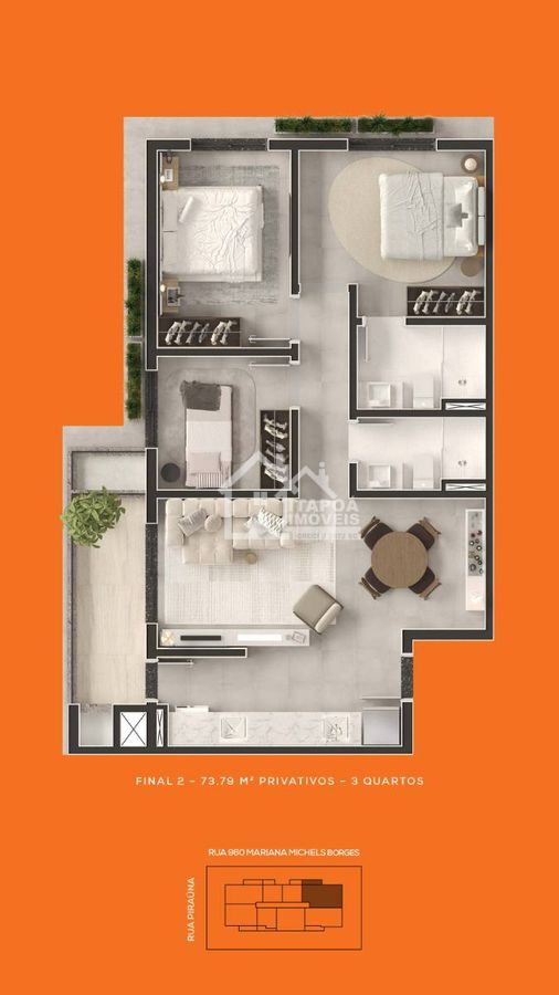Apartamento, 1 quarto, 29 m² - Foto 56