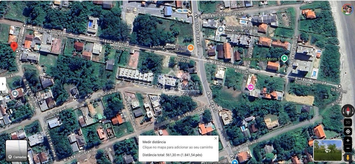 Terreno de esquina de 600 m² a venda em Itapoá - Balneário Rio Gracioso