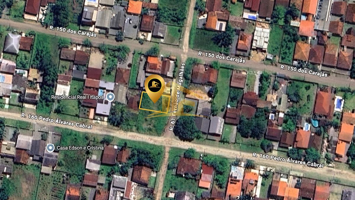 TERRENO DE 336M² NO ITAPEMA DO SAI - Lote/Terreno em Itapema do Saí, Itapoá - à venda - LIMA ARQUITETURA E CONSTRUÇÕES