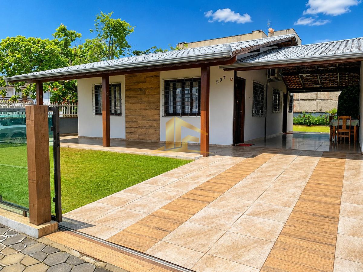CASA COM 3 DORMITÓRIOS A 300M DO MAR NO BALNEÁRIO CAMBIJÚ - Casa em Cambiju, Itapoá - à venda - LIMA ARQUITETURA E CONSTRUÇÕES