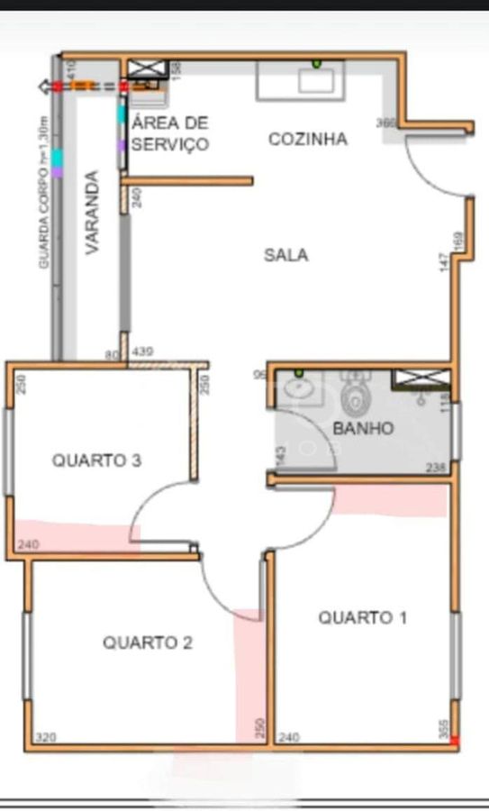 Apartamento, 3 quartos, 54 m² - Foto 13