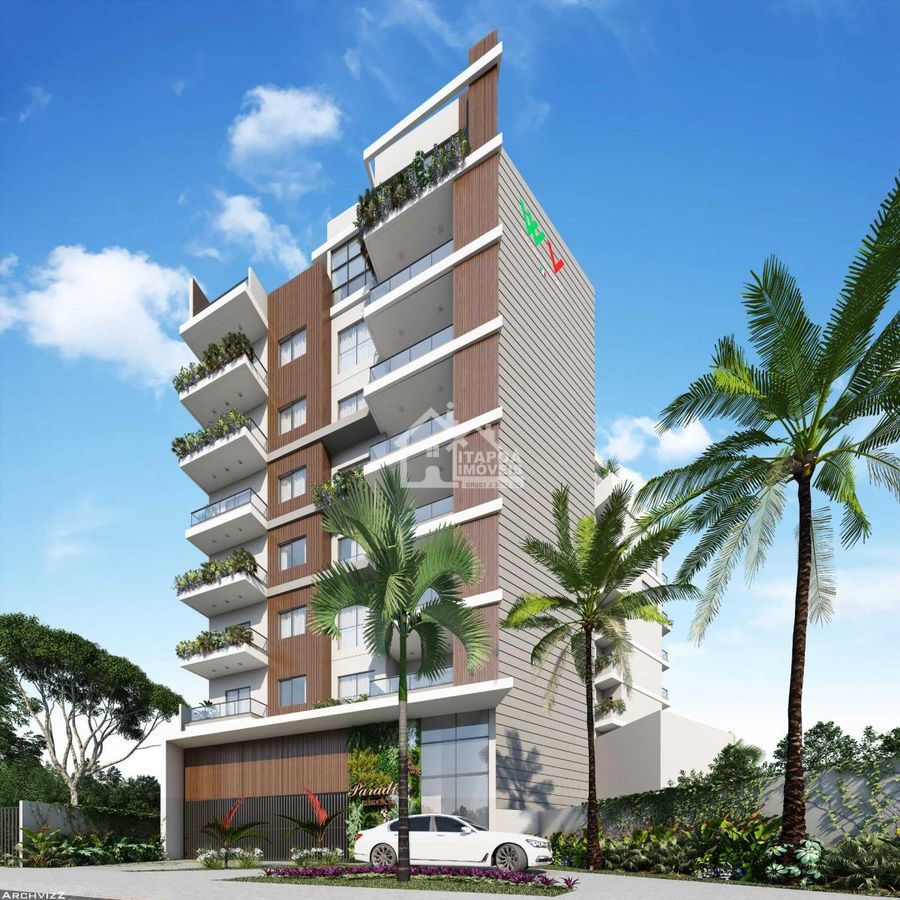 Residencial Paradiso apartamento apenas 60 metros do mar em Itapoá/SC