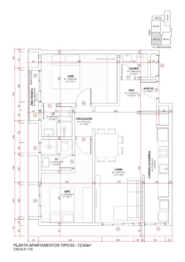 990 Square no Centro, Navegantes, SC