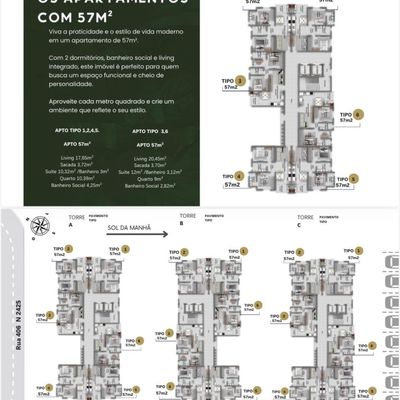 Apto 1 dormitório (1 suíte) — Guarapuvu Parque, Itapema/SC - Apartamento em Sertão do Trombudo, Itapema - à venda - Portal Imóveis Itapema