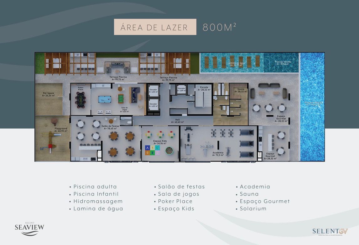 Apto 2 dorms (2 suítes) — Selent Sea View, Porto Belo/SC - Apartamento em Perequê, Porto Belo - à venda - Portal Imóveis Itapema