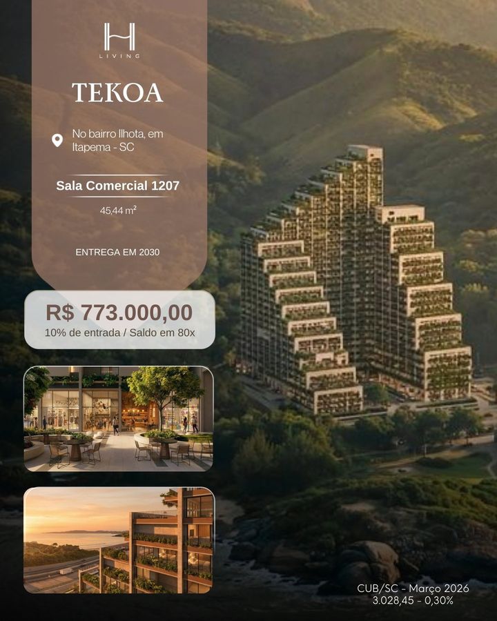 Sala Comercial — TEKOA, Ilhota, Itapema/SC - Salas Comerciais em Ilhota, Itapema - à venda - Portal Imóveis Itapema