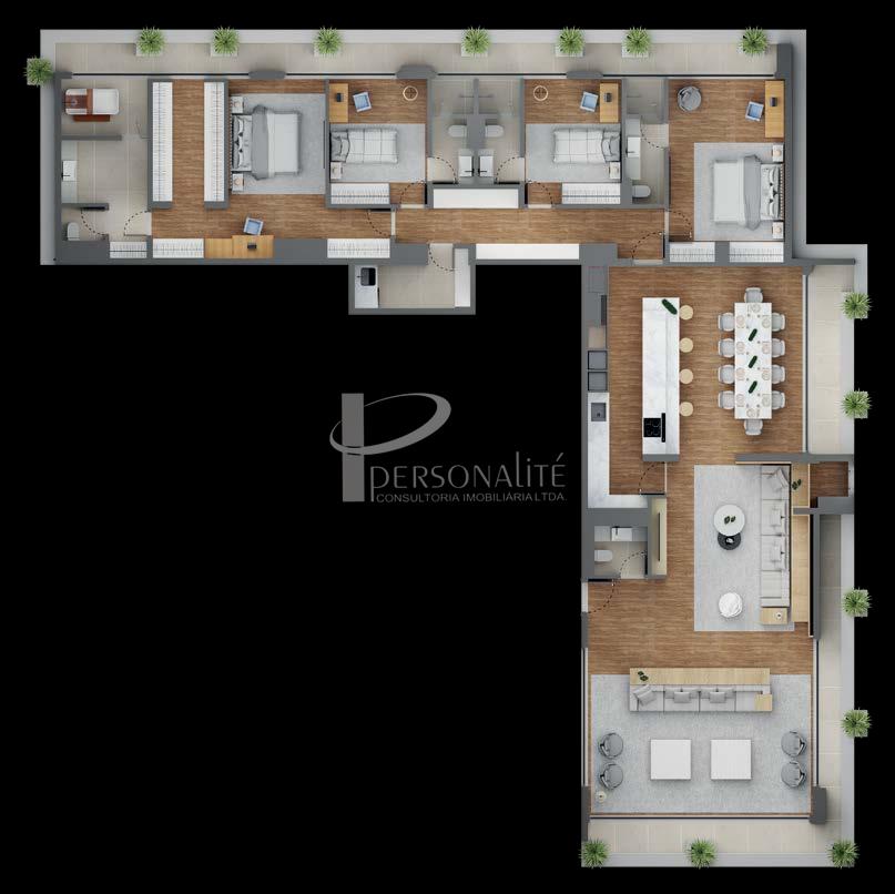Apartamento, 1 quarto, 81 m² - Foto 47
