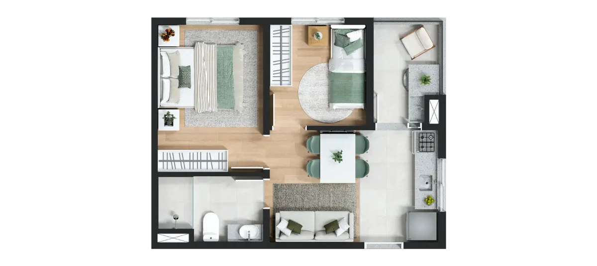 Urban jaraguá construtora árbore construção 34 metros 02 dor