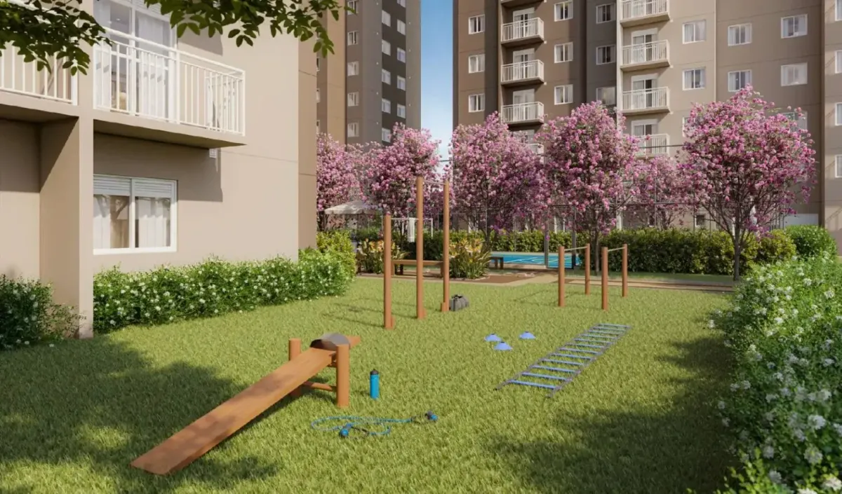 Mundo park alvorada construção 34 metros 02 dormitórios com 