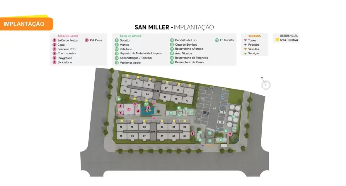 San miller construtora mrv construção 35 metros 02 dormitóri